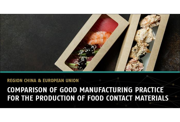 Comparison of Good Manufacturing Practice (GMP) for the Production of Food Contact Materials between China and EU 