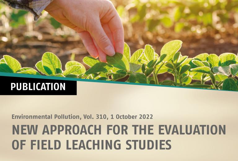 A new approach for the evaluation of field leaching studies to determine degradation and sorption parameters of agrochemicals