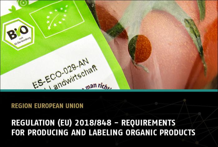 EU Organic products – Requirements, Certifcation, and labeling