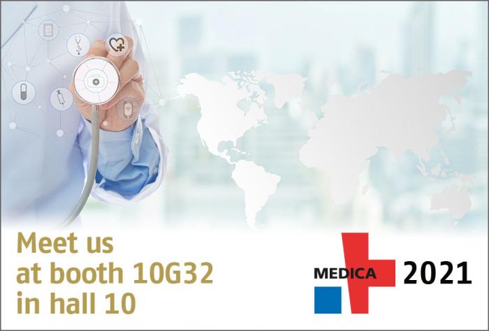 meet us at Medica Duesseldorf 15-18.11.2021