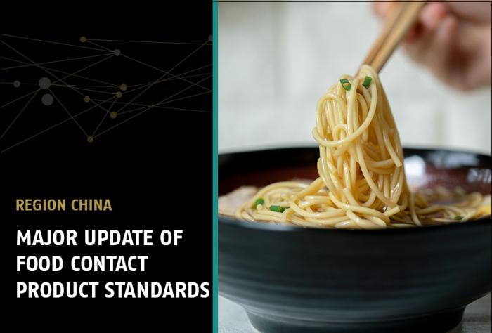 Major update of China's food contact product standards (GBs)
